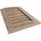 Ekena Millwork Timberthane Rough Sawn Arch Top Faux Wood Non-Functional Gable Vent, Primed Tan, 14"W x 45"H GVURAR14X45DRSPR - alternate 5